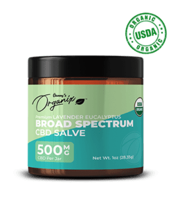 Broad Spectrum CBD Salve -Lavender-Eucalyptus